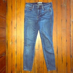 Free People high waisted skinny jeans Sz 26